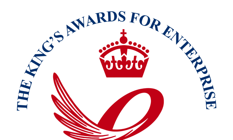 Nikwax receiving King’s Award for Enterprise at outdoor event in the UK.