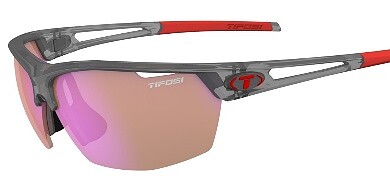 Sport sunglasses with tinted lenses for outdoor activities and UV protection.
