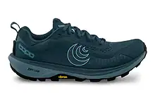 Women's outdoor trail shoe with Vibram sole and waterproof features.